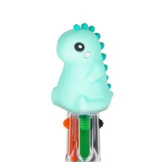 MINI STYLO À BILLE 4 COULEURS DINO LEGAMI