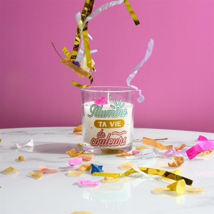 BOUGIE COLOR ILLUMINE TA VIE