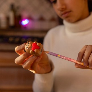 TAILLE-CRAYON LUMINEUX AVEC RÉSERVOIR TEDDY BEAR LEGAMI