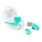 MINI SET DE PAPETERIE COEUR 6 PIÈCES LEGAMI MINI SET DE PAPETERIE COEUR 6 PIÈCES LEGAMI