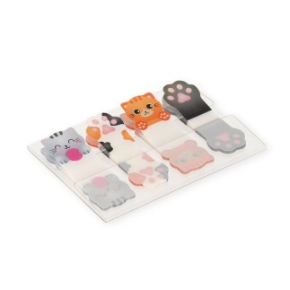 MARQUE-PAGES ADHÉSIFS CHAT LEGAMI