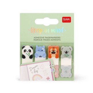 MARQUE-PAGES ADHÉSIFS ANIMAUX LEGAMI