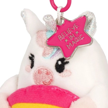 PORTE-CLÉS EN PELUCHE LICORNE LEGAMI