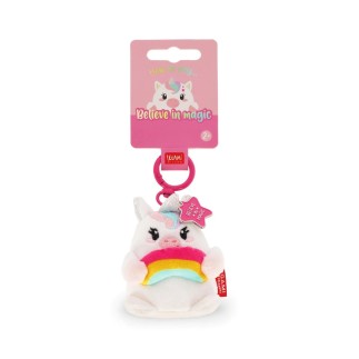 PORTE-CLÉS EN PELUCHE LICORNE LEGAMI