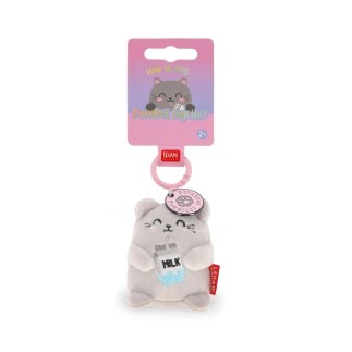 PORTE-CLÉS EN PELUCHE CHAT LEGAMI