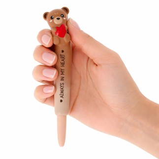 STYLO ANTI-STRESS SQUICHY TEDDY BEAR LEGAMI