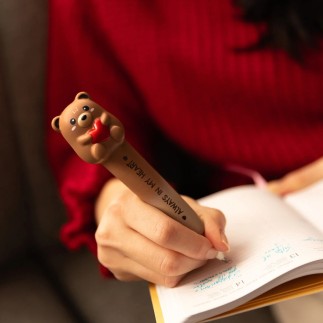STYLO ANTI-STRESS SQUICHY TEDDY BEAR LEGAMI