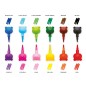 SET DE 12 CRAYONS EMPILABLES TEDDY BEAR LEGAMI