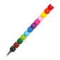SET DE 12 CRAYONS EMPILABLES TEDDY BEAR LEGAMI