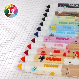 SET DE 12 FEUTRES TEDDY BEAR LEGAMI