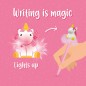 STYLO ENCRE GEL LUMINEUX LICORNE LEGAMI