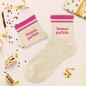 Chaussettes Paillettes A Bandes Maman Parfaite Chaussettes Paillettes A Bandes Maman Parfaite