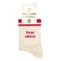 Chaussettes Paillettes A Bandes SŒur Adoree