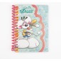 Carnet forme Bleu A6 Diddl