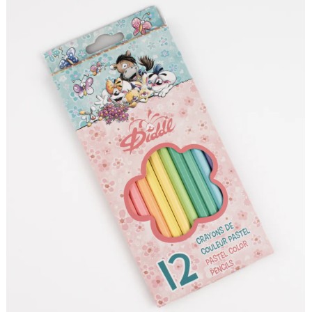 Boite de 12 crayons de couleur Diddl