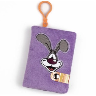 Cahier A7 Violet peluche Bibombl Diddl
