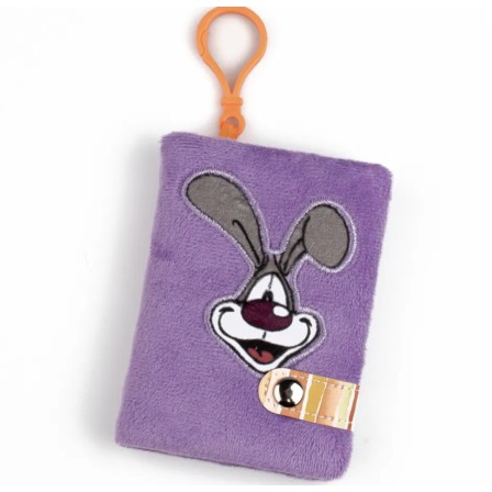Cahier A7 Violet peluche Bibombl Diddl