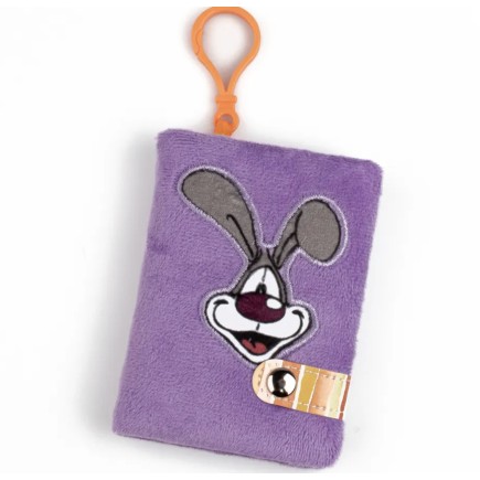 Cahier A7 Violet peluche Bibombl Diddl