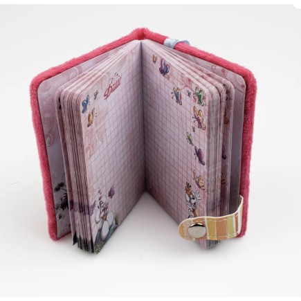 Cahier A7 Rose peluche Diddlina