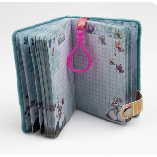 Cahier A7 Bleu peluche Diddl