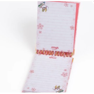 Carnet A6 spirale Rose Diddlina