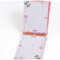 Carnet A6 spirale Rose Diddlina