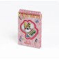 Carnet A6 spirale Rose Diddlina