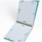 Carnet A6 spirale Bleu Diddl