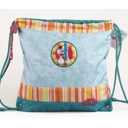 Sac bleu de gym Diddl
