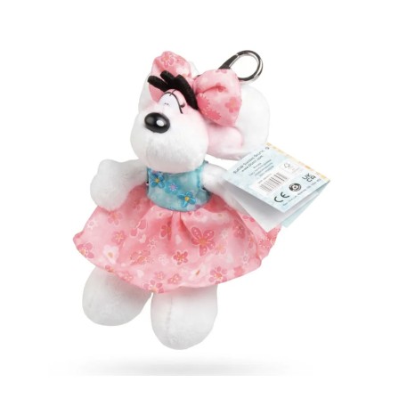 Porte-clés peluche Diddlina robe summer 15cm