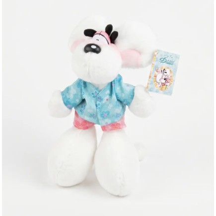 Peluche Diddl tenue summer 20cm
