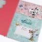 Carnet A4 rigide motif fleur Diddl