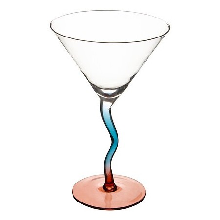 Lot de 4 verres à cocktail Homy 30 cl orange