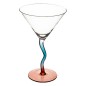 Lot de 4 verres à cocktail Homy 30 cl orange