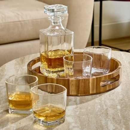 Coffret 4 verres à whisky et carafe Jules