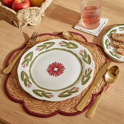 Assiette plate Mona 26cm porcelaine