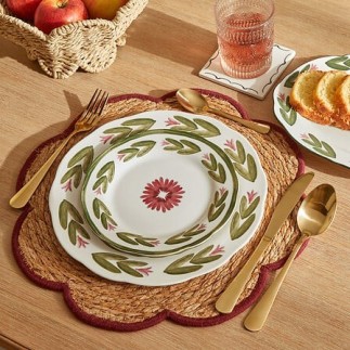 Assiette à dessert Mona 19cm porcelaine