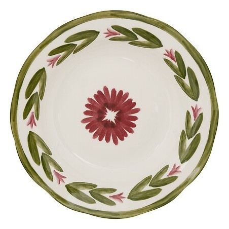 Assiette creuse Mona 22cm porcelaine