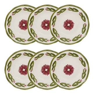 Assiette creuse Mona 22cm porcelaine
