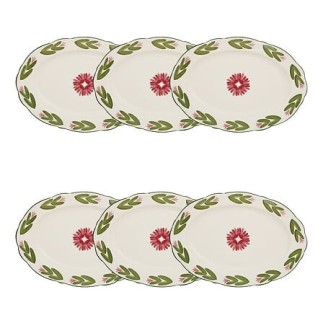Plat ovale Mona 31x21cm porcelaine
