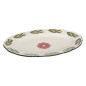 Plat ovale Mona 31x21cm porcelaine