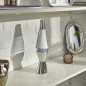 Lampe tornade Lava argent