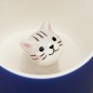 Mug Nippon 32cl chat bleu