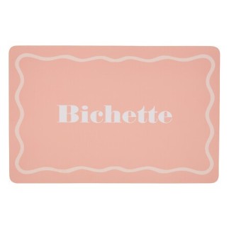 Set de table Bichette 45x30cm rose