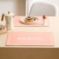 Set de table Bichette 45x30cm rose