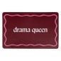 Set de table Drama Queen bordeaux