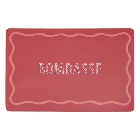 SET DE TABLE BOMBASSE 45X30CM ROSE