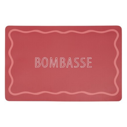 SET DE TABLE BOMBASSE 45X30CM ROSE