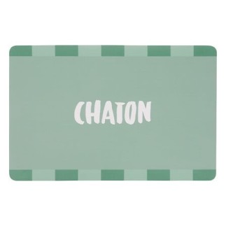 SET DE TABLE CHATON 45X30CM BLEU