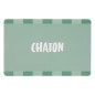 SET DE TABLE CHATON 45X30CM BLEU